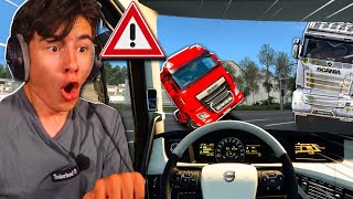 Complete CHAOS op de WEG !! | Euro Truck Simulator 2 screenshot 2