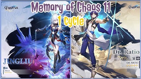 1 cycle - MoC 11 v2.1.1 | JingLiu E0S1 & Dr. Ratio E0S1 | Honkai Star Rail