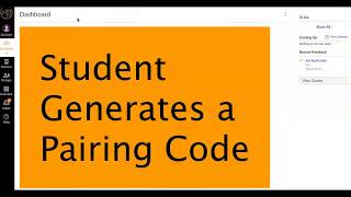 Students How to Generate Pairing Codes