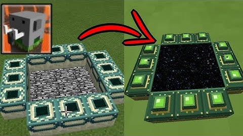 How to Make END PORTAL in Craftsman: Building Craft