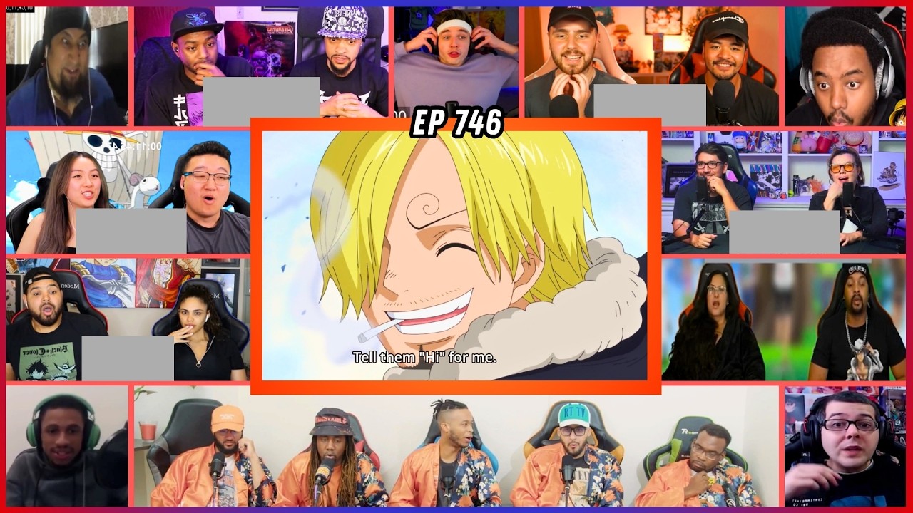 Sanji Leaves The Crew Reaction Mashup - One Piece Episode 764 Mega