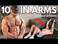 10 Min Arm Workout with Dumbbells | Biceps & Triceps Workout at Home