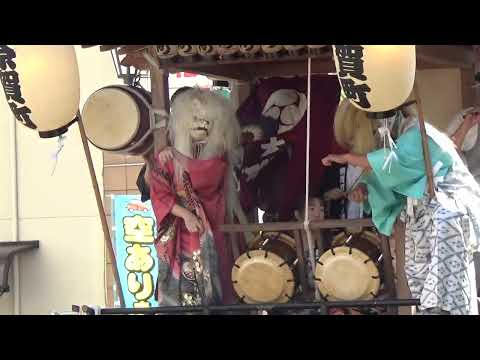 福生八雲神社例祭礼奈賀町囃子連(本宮)   2023