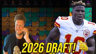 Celebrity 2026 Fantasy Football Mock Draft (DJ Tyreek Hill?) Profile