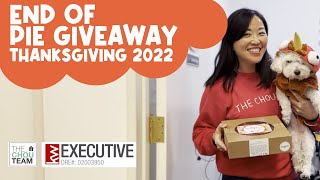 End of Pie Giveaway Thanksgiving 2022 -The Chou Team