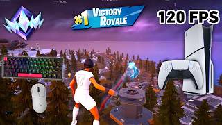 Fortnite Unreal Ranked Reload On PS5 Slim | Keyboard &amp; Mouse Gameplay | 120 FPS | 4K