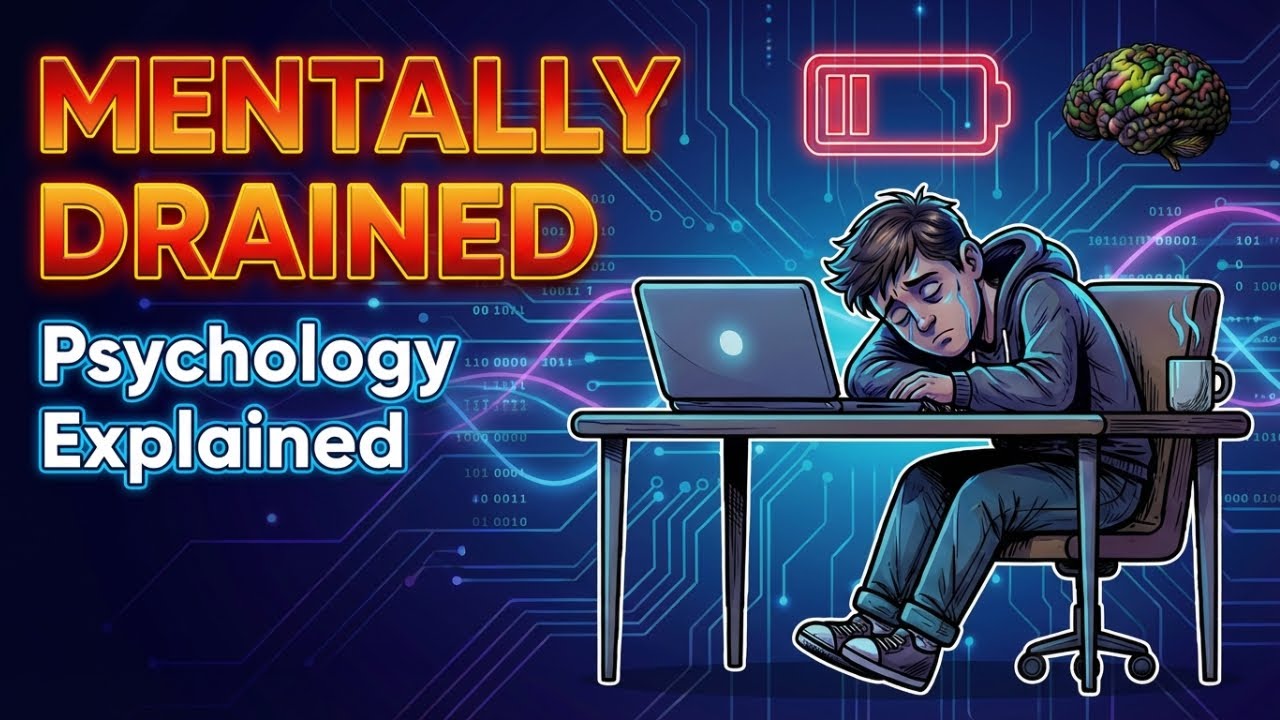 Why Your Brain Feels Tired All the Time (Psychology Explained) - YouTube