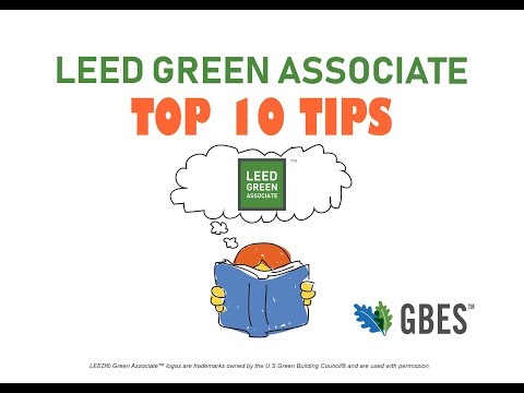 LEED Green Associate 시험 준비 (Top 10 Tips-2018)