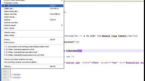 Lekcja 8 - Kurs HTML - XHTML i CSS - Linki do innych stron
