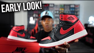 FIRST LOOK 🤯! The Air Jordan 1 Satin Bred Have INSANE Quality + Look WAY Better In Hand! (UNBOXING)