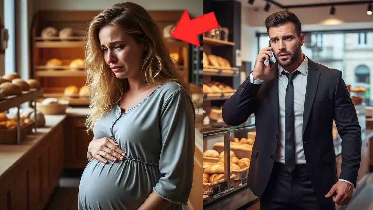 INCINTA E SENZA CIBO, PIANSE IN PANETTERIA… FINCHÉ UN MILIONARIO ENTRÒ