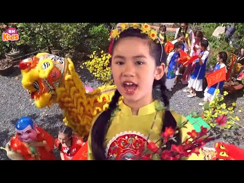 Quê Hương Mùa Xuân ♫ Nhạc Tết Thiếu Nhi 2020 ♫ Vui Đón Xuân Sang Nghe Vè Năm Mới Năm Me ♫ Quý Dương tại Xemloibaihat.com
