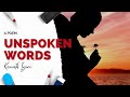 Unspoken words  poem  kenneth igiri