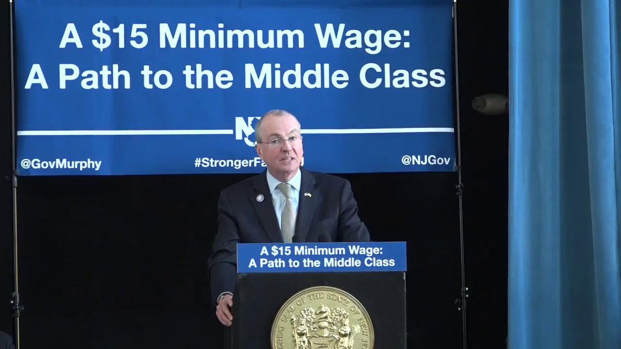Governor Signs Legislation Raising Minimum Wage to $15/hour - YouTube