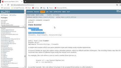 Documentación API java 8