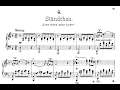 Schubert - Ständchen (Serenade), piano solo version - with score