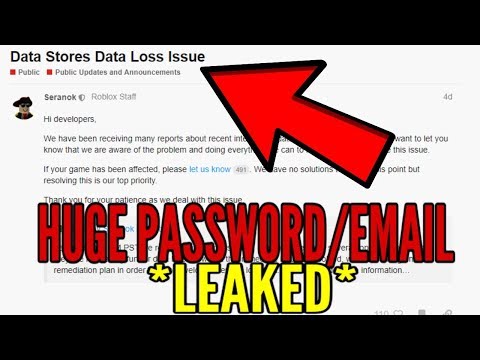 Roblox Has Leaked Passwords And Emails How To Stay Safe - roblox has leaked passwords and emails how to stay safe roblox breach