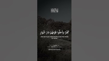 سورة إبراهيم - يثبت الله الذين آمنوا بالقول الثابت - بدر العتيبي - مدار ترند MadarTrend