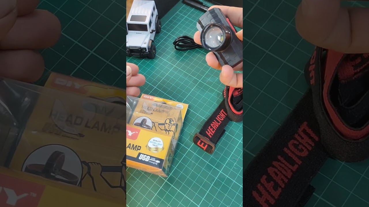 Headlamp DIY Senter Kepala Mini