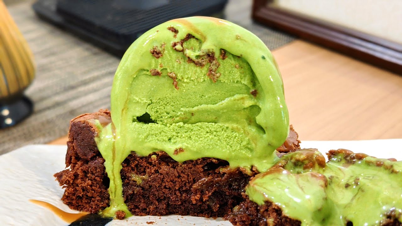 HVALA Cafe CHIJMES Singapore Matcha Green Tea Brownie Cakes Desserts