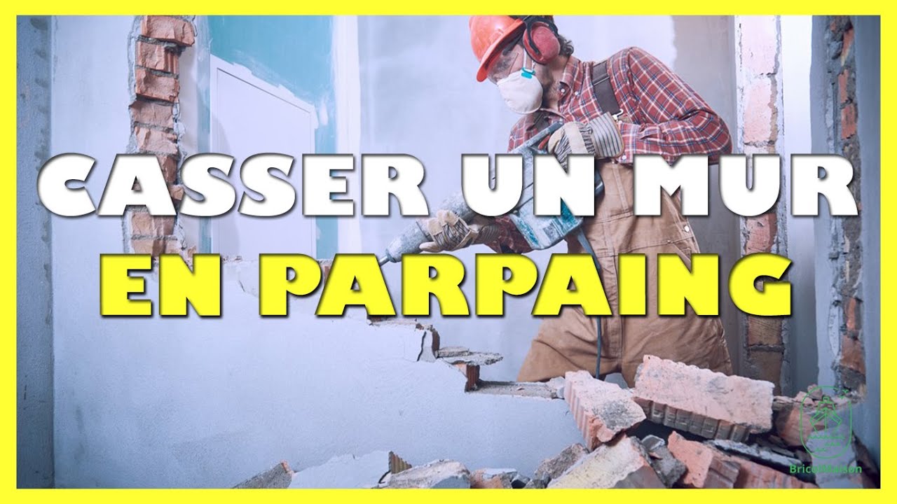 Comment casser un mur en parpaing facilement YouTube — free download