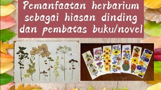 Pembuatan Herbarium Kering dan Kerajinan Tangan