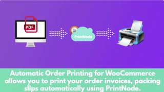 Automatic order printing for WooCommerce