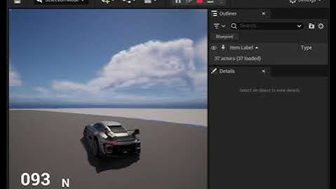 Interactive vehicle sound system.made by Wwise/Unreal engine 5 integration