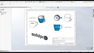 Logo in SOLIDWORKS Zeichnung