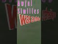 Awful Similies