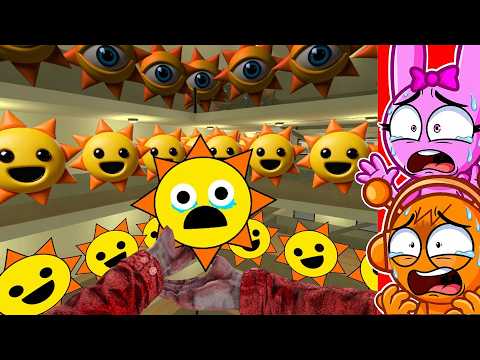 Sprunki Mr. Sun Baby wants me to save his dad from a group of fake EVIL SPRUNKIES! 😱