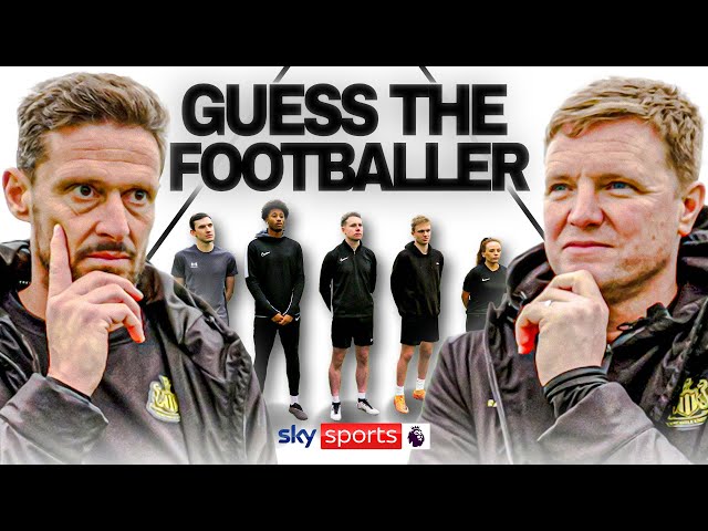 GUESS THE FOOTBALLER with Eddie Howe and Jason Tindall | Pick The Pro class=