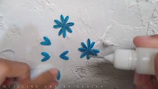 QUILLING FLOWERS BASIC | EASY CRAFT IDEAS 🌼