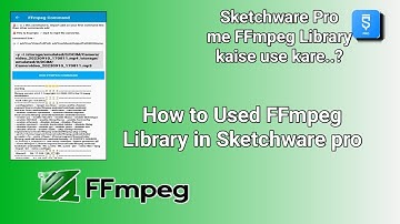 How to Used #FFmpeg Library in#Sketchwarepro#coding#DesiRoshan#sketchwaretutorial#hindi #java#ffmpeg
