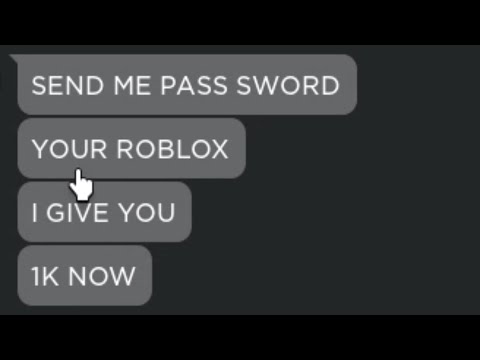 roblox hacker tried to scam me