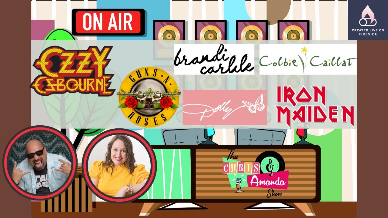 Ozzy, Iron Maiden, Dolly Parton, Guns N' Roses Brandi Carlile: The Chris & Amanda Show REP 17