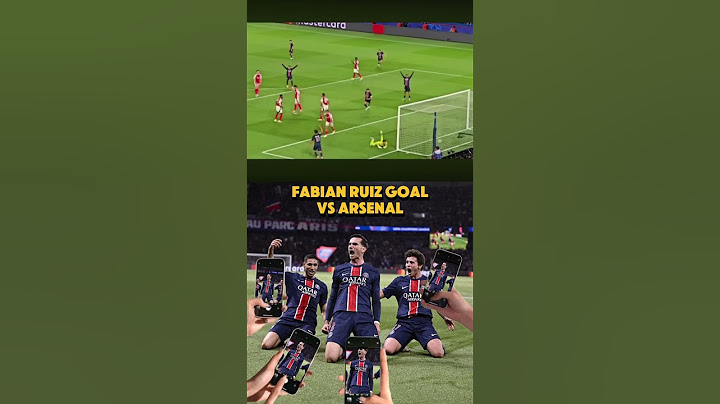 EPIC strike Fabian Ruiz against Arsenal 🔥