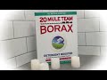 Want those antibodies out of your body bathe in borax