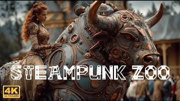 Love, Fashion + Robots, 19th Century Steampunk, Sci Fi Zoo, AI Short Film, AI Art Film, Microfilm