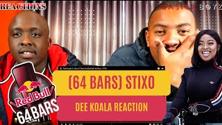 Dee Koala ft. Zino D 'Stixo' by Red Bull 64 Bars | YFM-REACTION