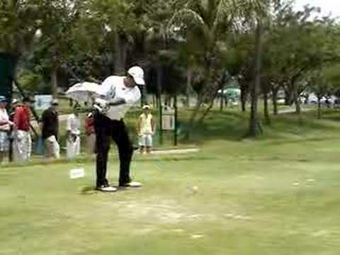 Golf Swing Michael Campbell Driver at Singapore 2006