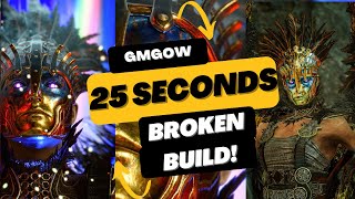 The Most Broken Build that ever existed in God of War Ragnarok - 25 Secs GNA GMGOW