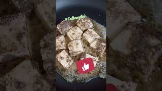 Paneer fry with 3 ingredients ytshorts paneerrecipes