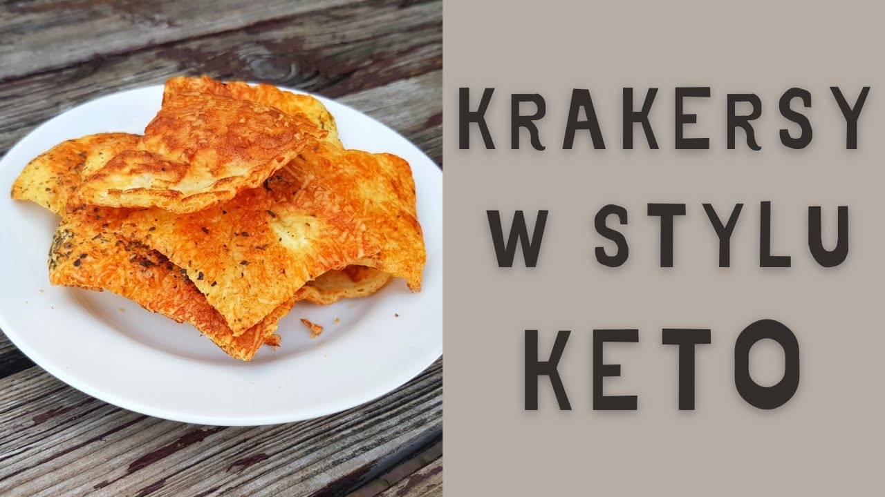 Szybkie krakersy w stylu ketooooo ⚽ | Krakersy z dwóch składników | Krakersy nie tylko dla kibica ⚽