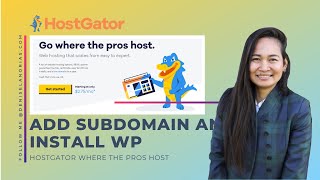 how to add a subdomain and install wordpress | 2022 hostgator cpanel step by step guide