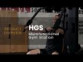Syedee multifunctional gym station hgs  product overview