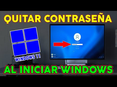 Quitar Contraseña De Inicio De Windows 11 SIN PROGRAMAS 2024