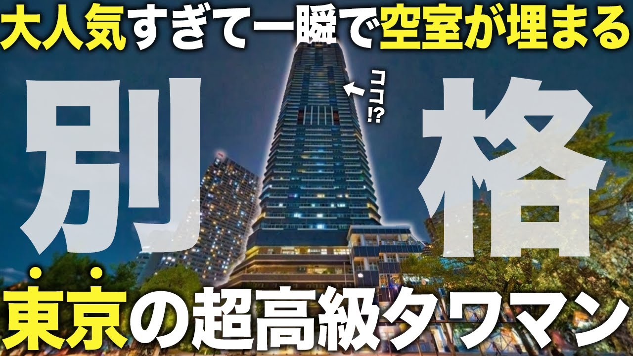 【超豪華物件】大人気すぎる億ションの部屋が遂に空室になったので潜入したら景色が圧倒的だった件【勝どきビュータワー】
