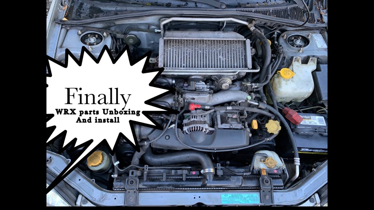 WRX Aftermarket parts Unboxing