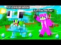 10 Ways To STEAL my LITTLE SISTER'S DIAMONDS As a MOB in MINECRAFT!